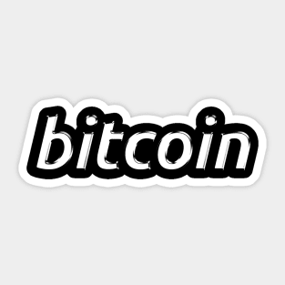 Bitcoin - Metallic Sticker